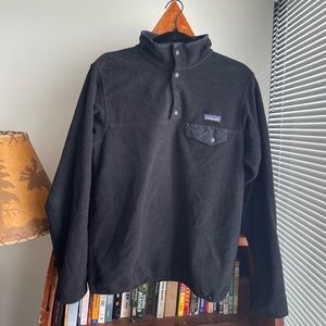 All Black Fleece Patagonia Synchilla